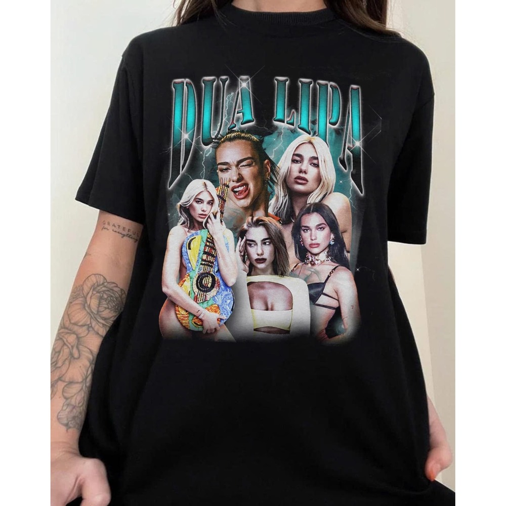 Dua Lipa Graphic Tee Unisex Heavy Cotton Shirt